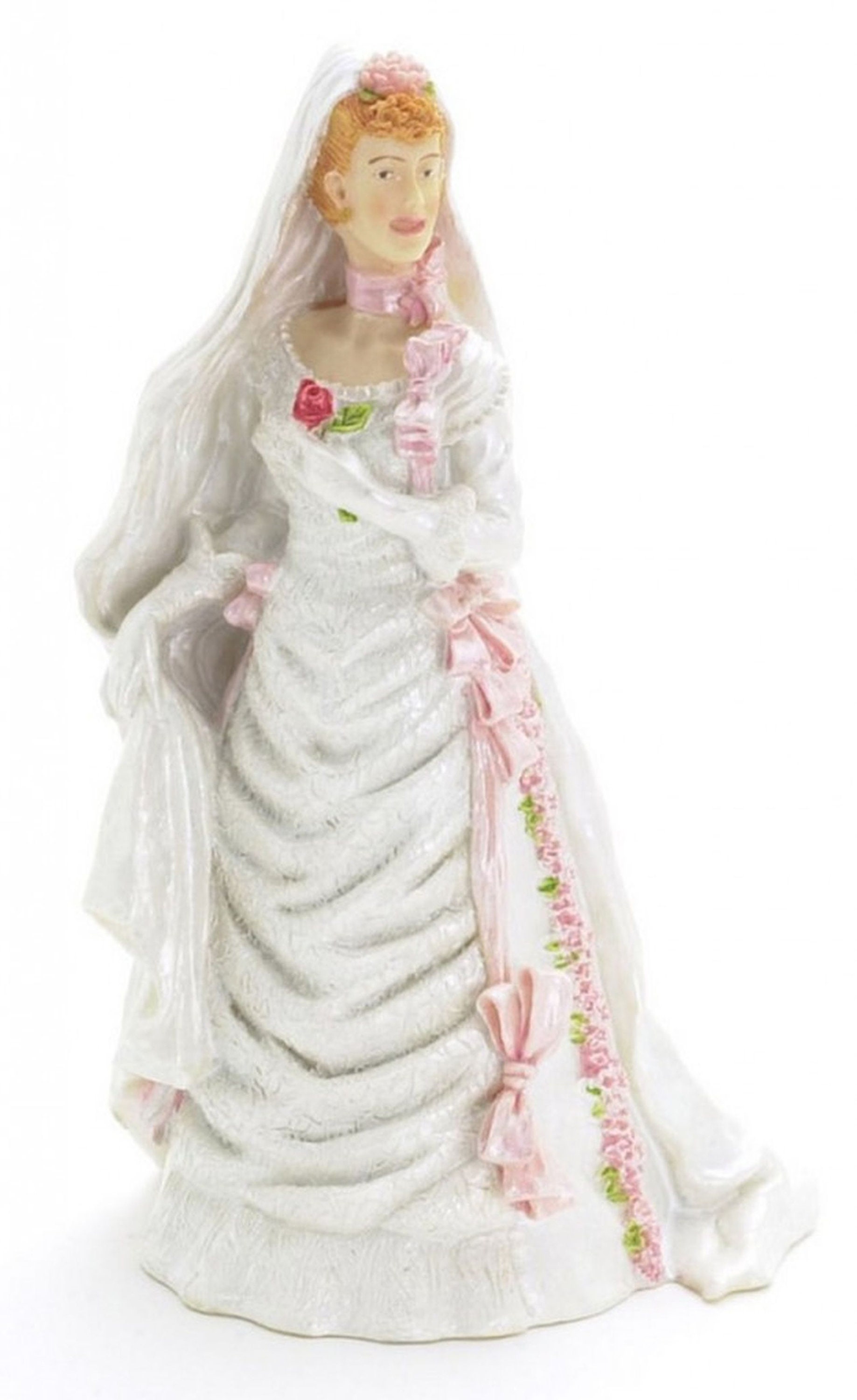 Melody Jane 1:12 Scale Modern Bride Resin Figure - Dollhouse Wedding Woman, Approx. 5.25 Inches Tall - View #14