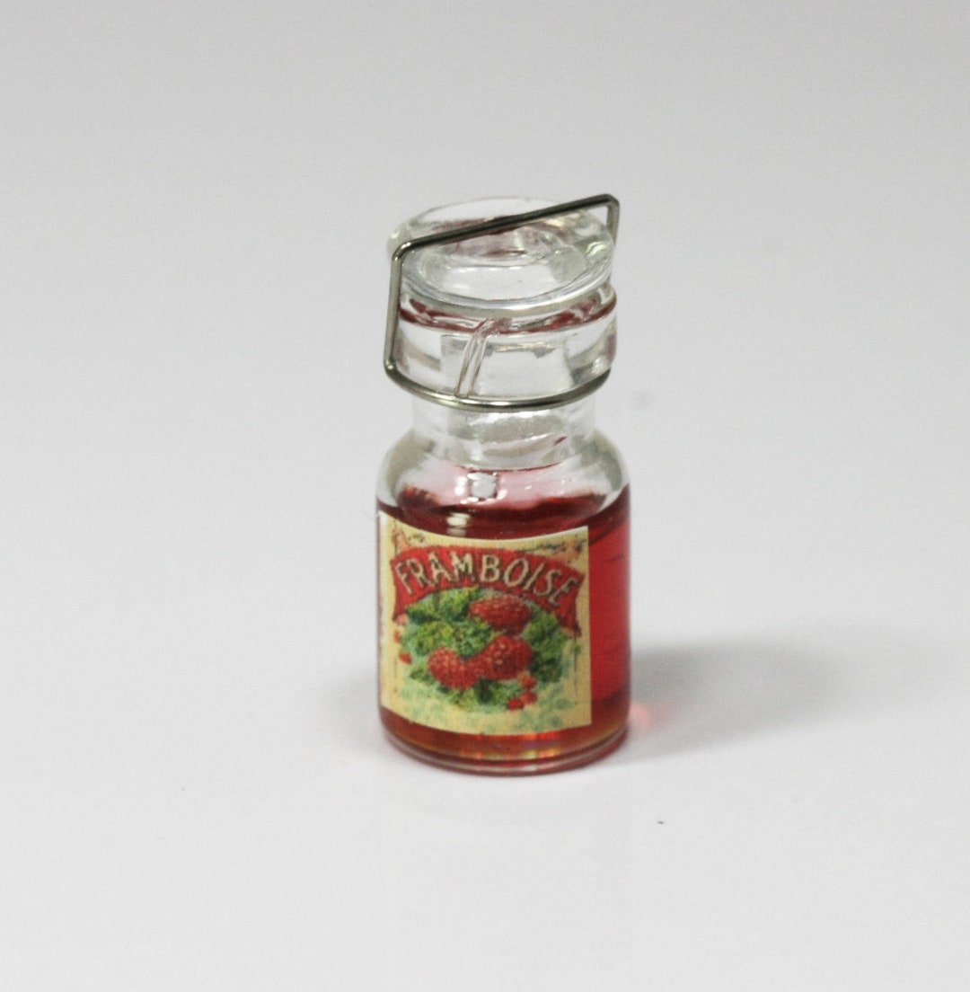 Dollhouse Miniature Vintage Look Artisan Red Raspberry Jam in Etsy
