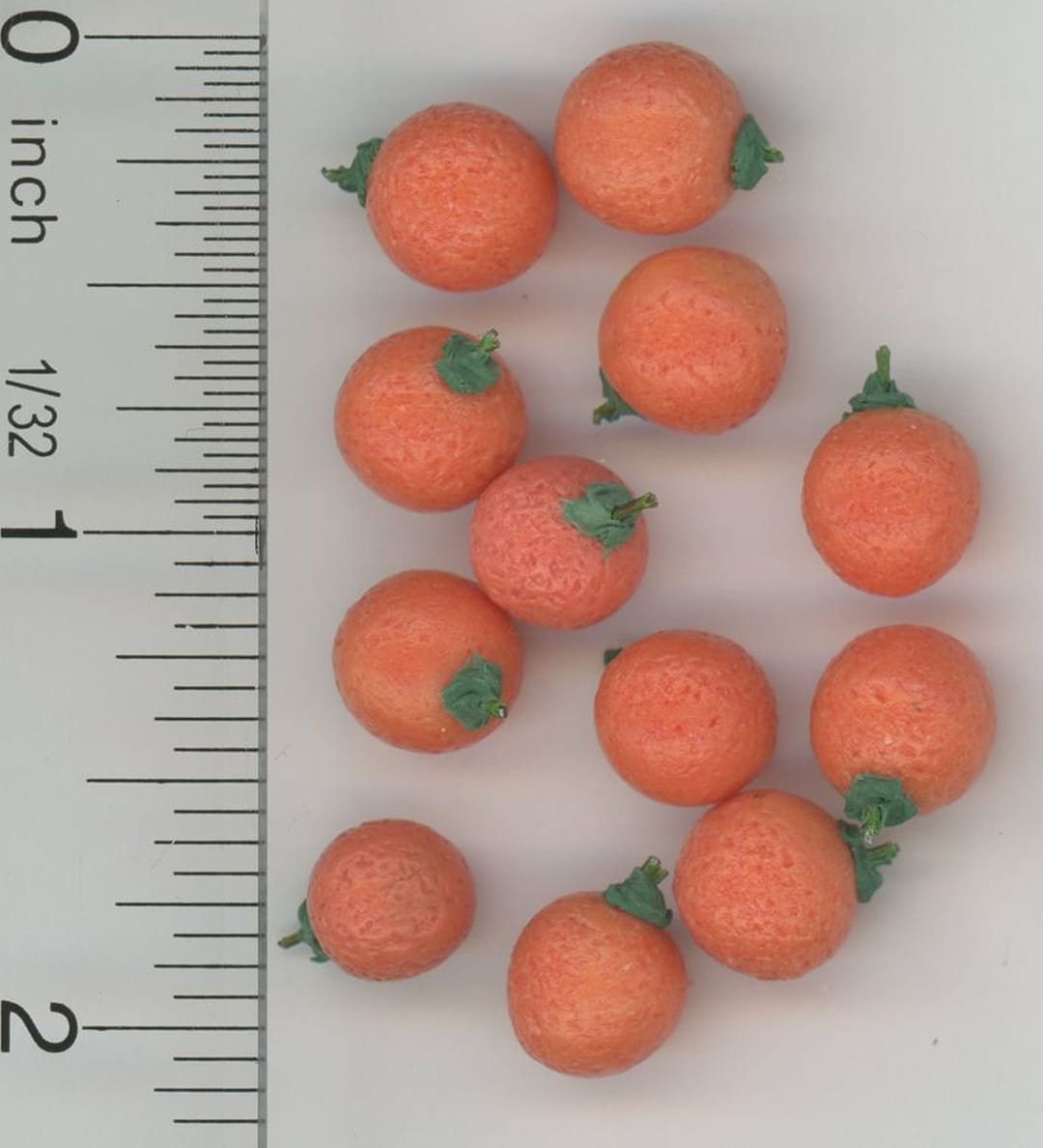 Dollhouse Miniature Set of 12 Fresh Picked Oranges by Bright Etsy
