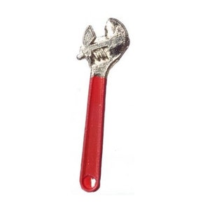Dollhouse Miniature Cresent Wrench Tool