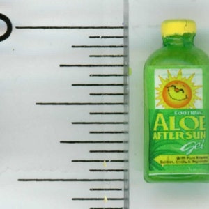Dollhouse Miniature Bottle of Aloe Gel by Cindi&#39;s Mini&#39;s