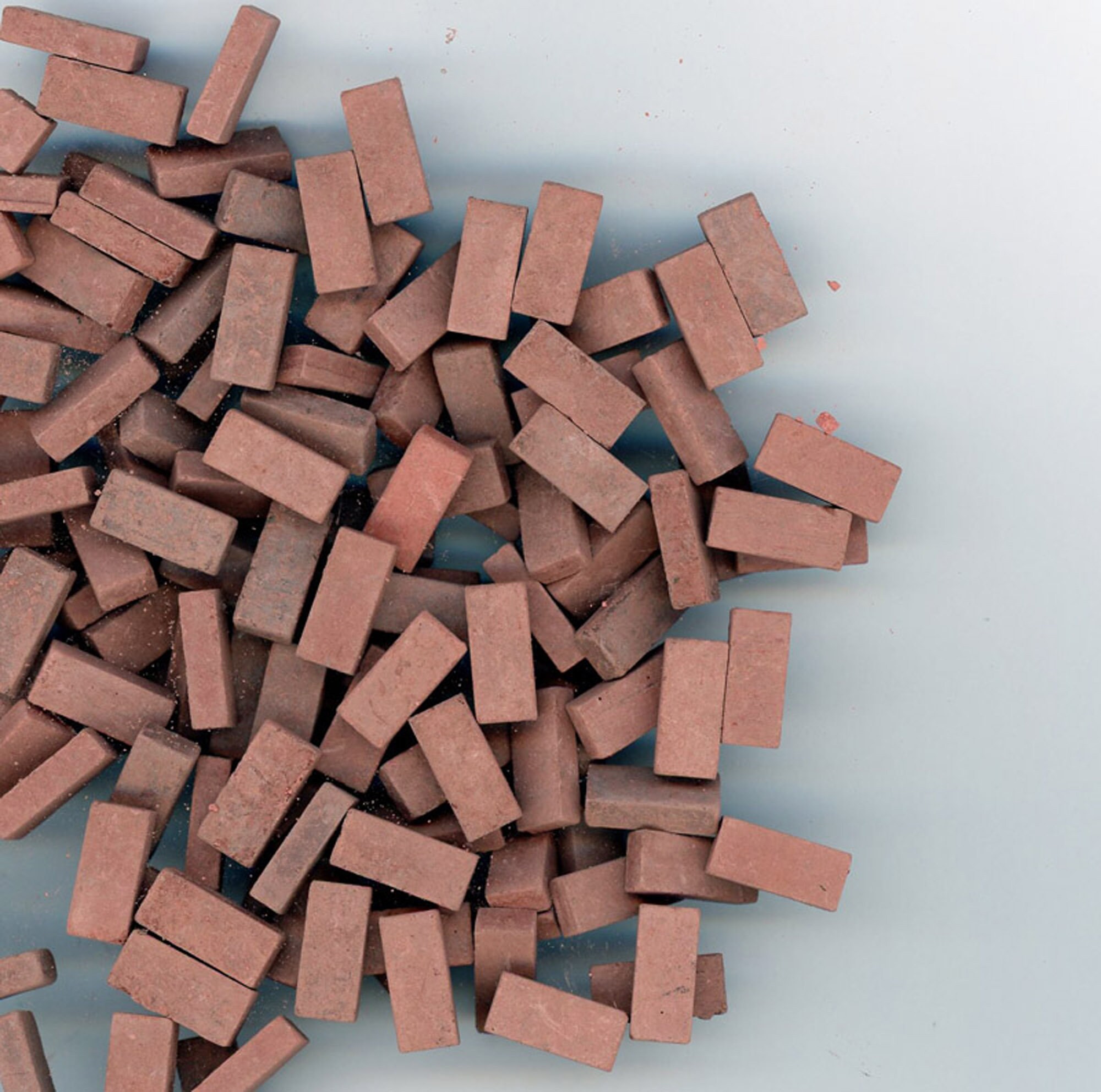 Dollhouse Miniature Bricks Red Brick Blend by Andi Mini Brick & Stone 1:12 Scale 