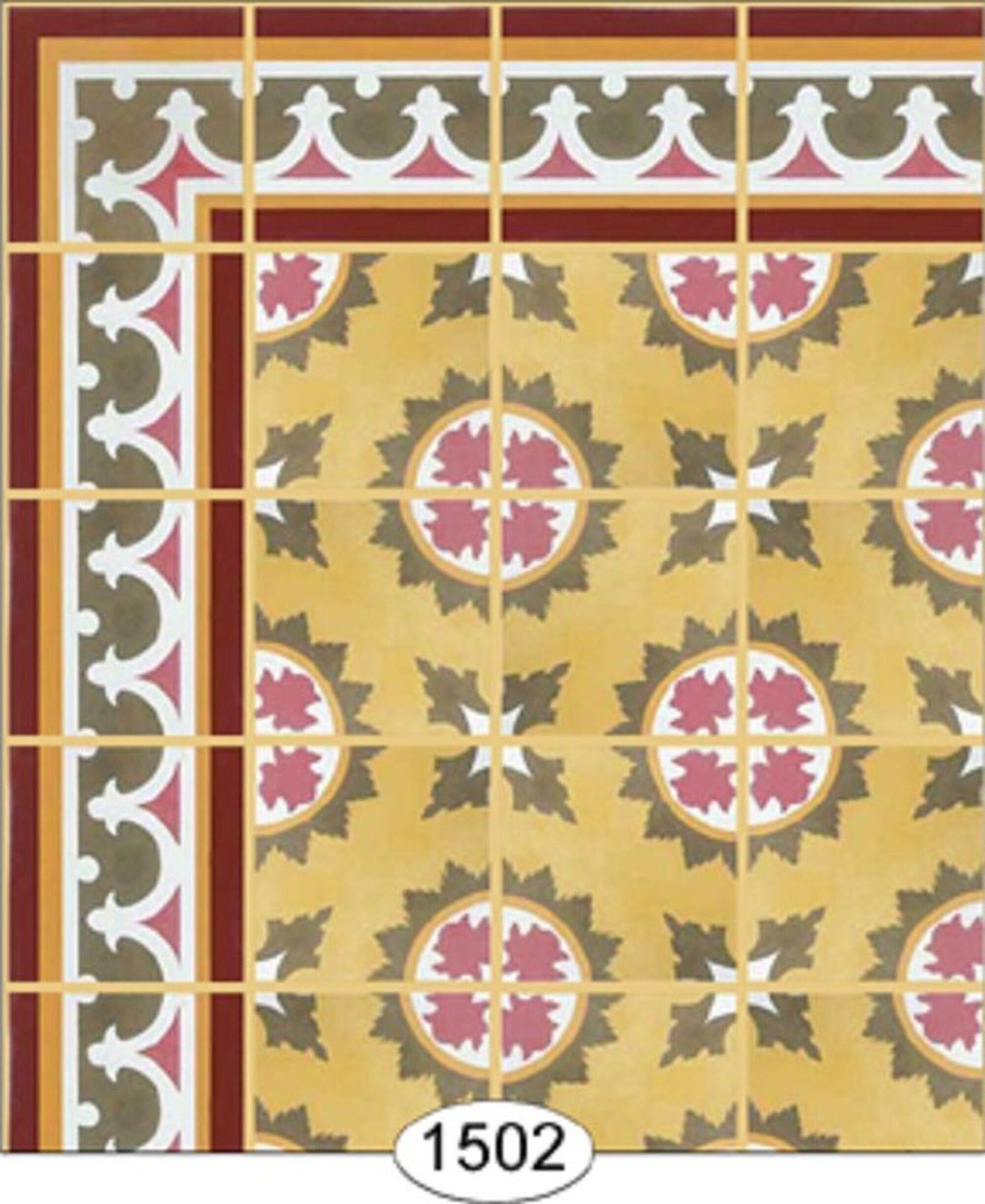 Dollhouse Wallpaper Decorative Tile