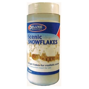 Dollhouse Miniature Scenic Snowflakes for Miniature Scenes (500ml) by Deluxe Materials