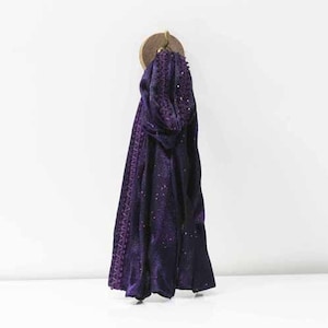 Dollhouse Miniature Artisan Wizard or Sorcerer Cape on a Wall Hook by Shadow Box