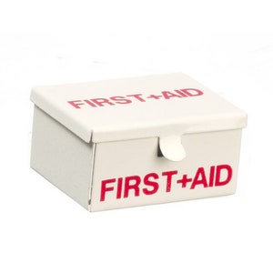 Dollhouse Miniature First Aid Box by Town Square Miniatures