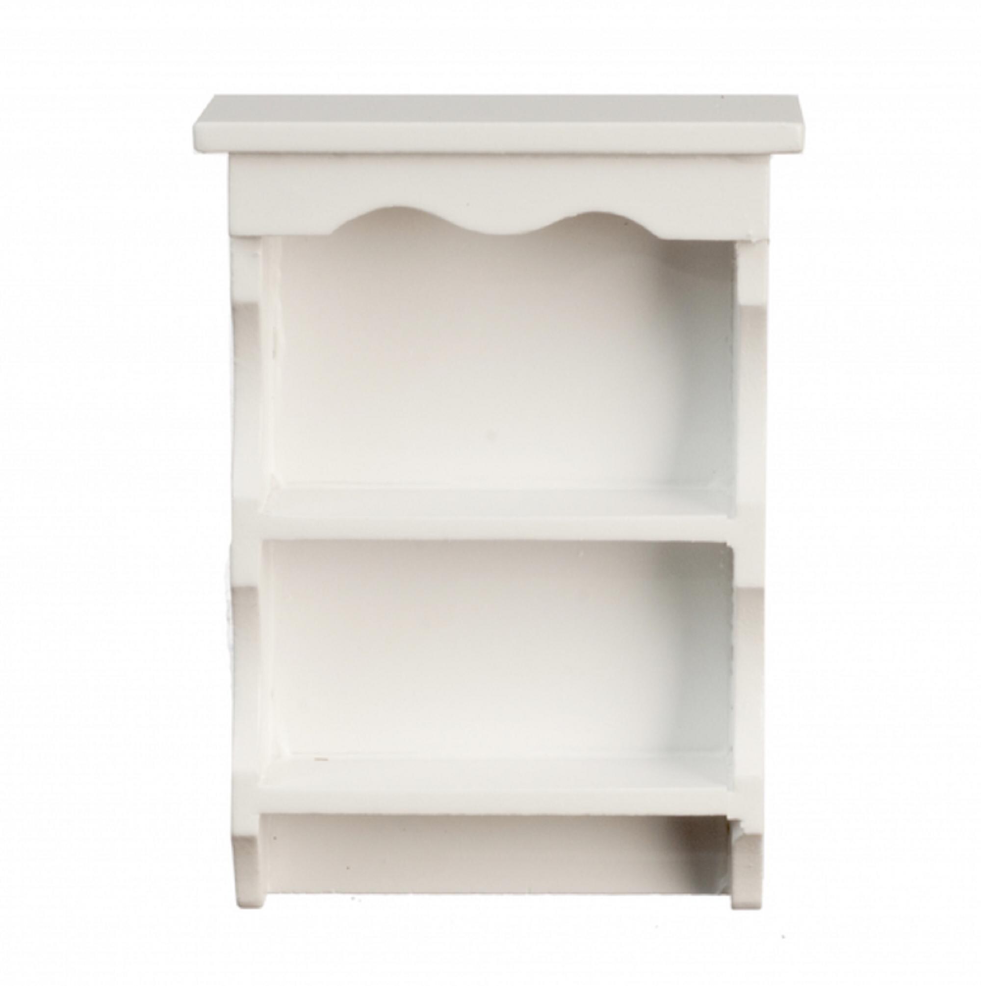 Dollhouse Miniature Wall Shelf in White by Town Square Miniatures - Etsy