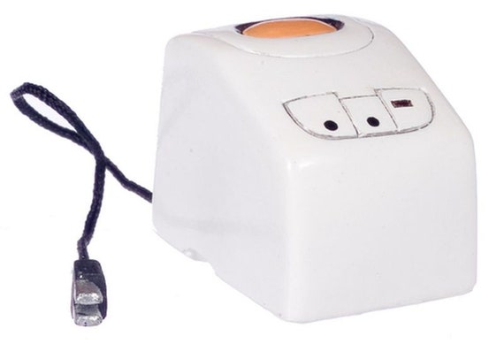 Dollhouse Miniature Bread Machine With Bread