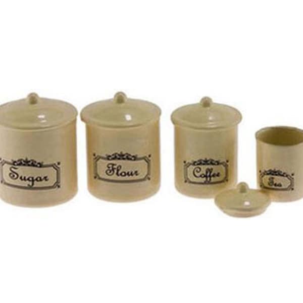Kitchen Canister Set Etsy
