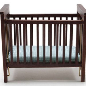 Dollhouse Miniature Crib