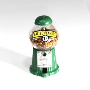 Dollhouse Miniature Peanut Machine -Counter Top and Vintage Look