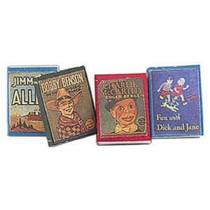 Dollhouse Miniature Juvenile Books for Children by Carradus Miniatures
