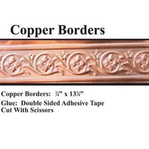 Dollhouse Copper Decorative Border by World Model