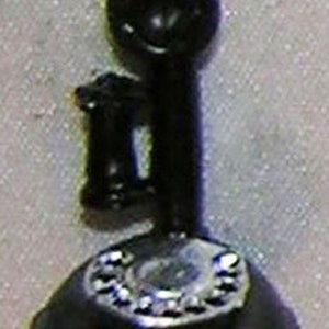 1:12 Dollhouse Miniature Black Diamond Tile AZ FF60640 