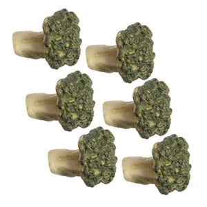 Dollhouse Miniature Set of Six Broccoli Heads by Falcon Miniatures