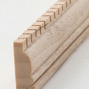 Dollhouse Miniature Crown Molding/Cornice
