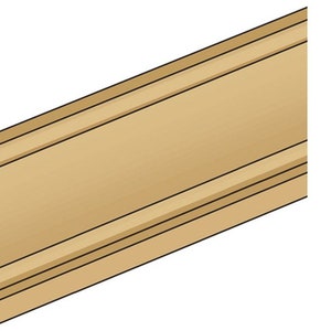 Dollhouse Miniature Door and Window Casing in 1:12 scale