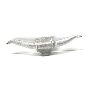 Dollhouse Miniature Metal Steer Horns for Wall Display