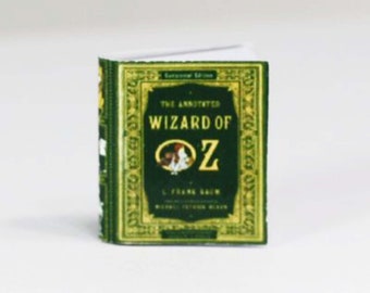 Dollhouse Miniature 1:12 Scale Minature Book - Wizard of Oz