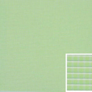 SaLe!!!  Dollhouse Miniature Square Tile in Green. Vinyl Tile Flooring Sheet