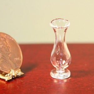 Dollhouse Miniature Glass Vase