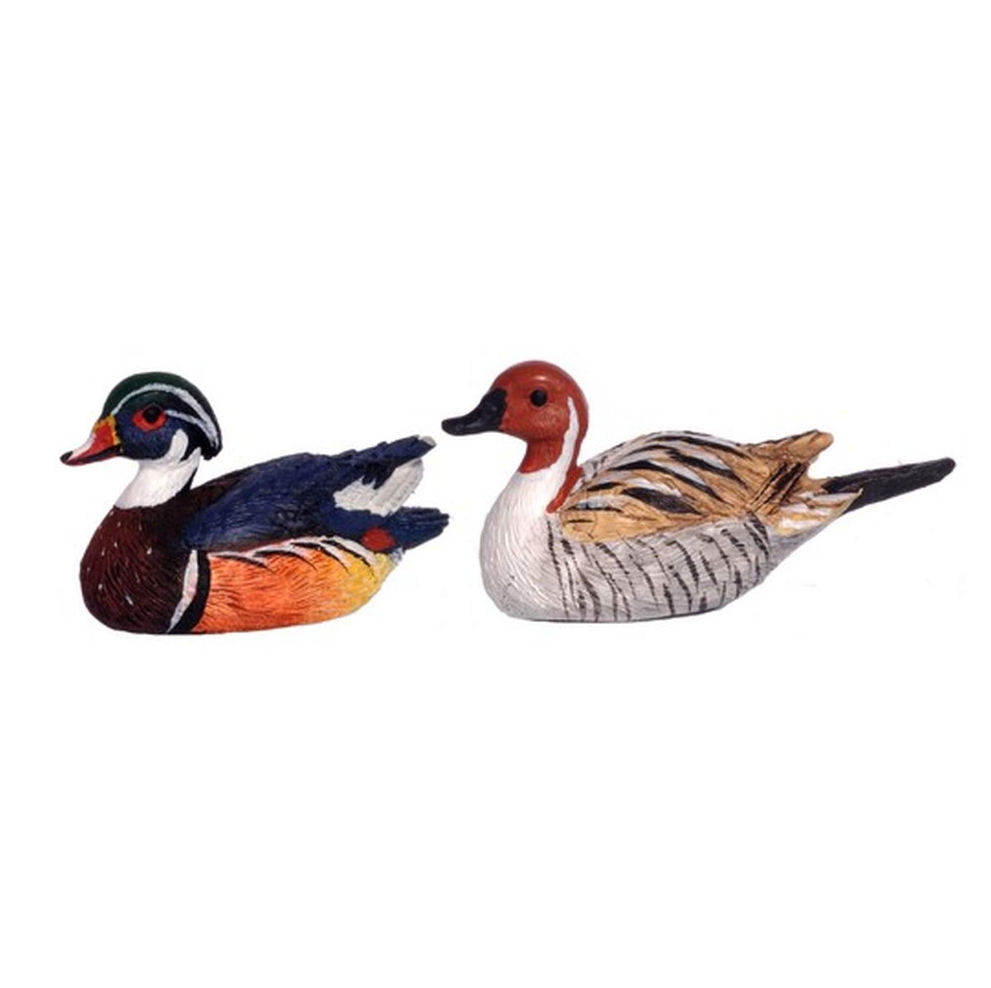 Dollhouse Miniature Set of 2 Decoy Ducks by Town Square - Etsy