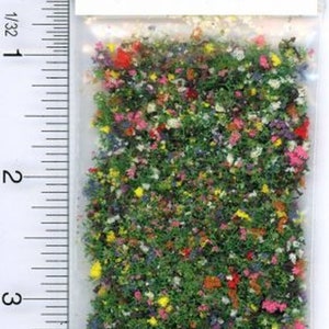 Dollhouse Miniature Wild Blossom Garden Growies by Model Builders Supply