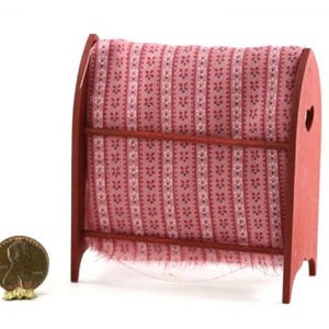 Dollhouse Miniature Quilt Rack by Sir Thomas Thumb - Etsy