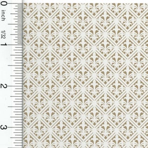 Dollhouse Wallpaper Golden Age by Brodnax Prints