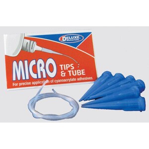 Dollhouse Building Supplies - Micro Tips and Tube by Deluxe Materials