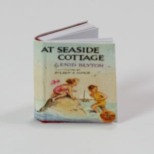 Dollhouse Miniature  Seashore Vintage Look Book