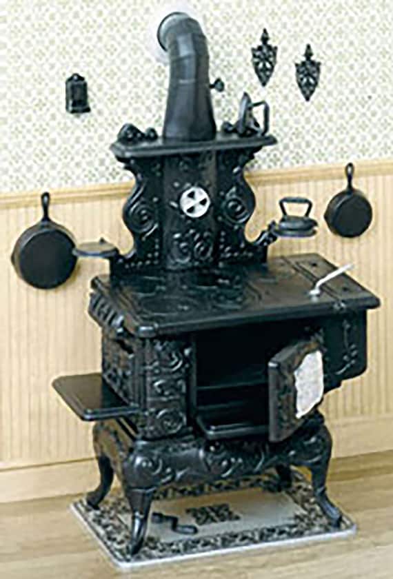 Dollhouse Miniature Cook Stove Kit by Chrysnbon - Etsy Canada