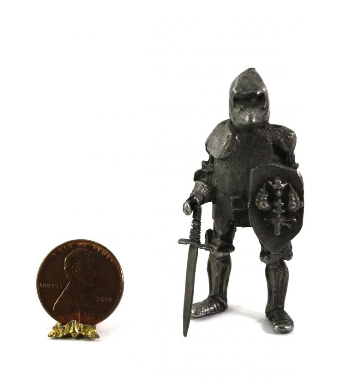 Dollhouse Miniature Knight in Armour 124 Scale by Phoenix Etsy
