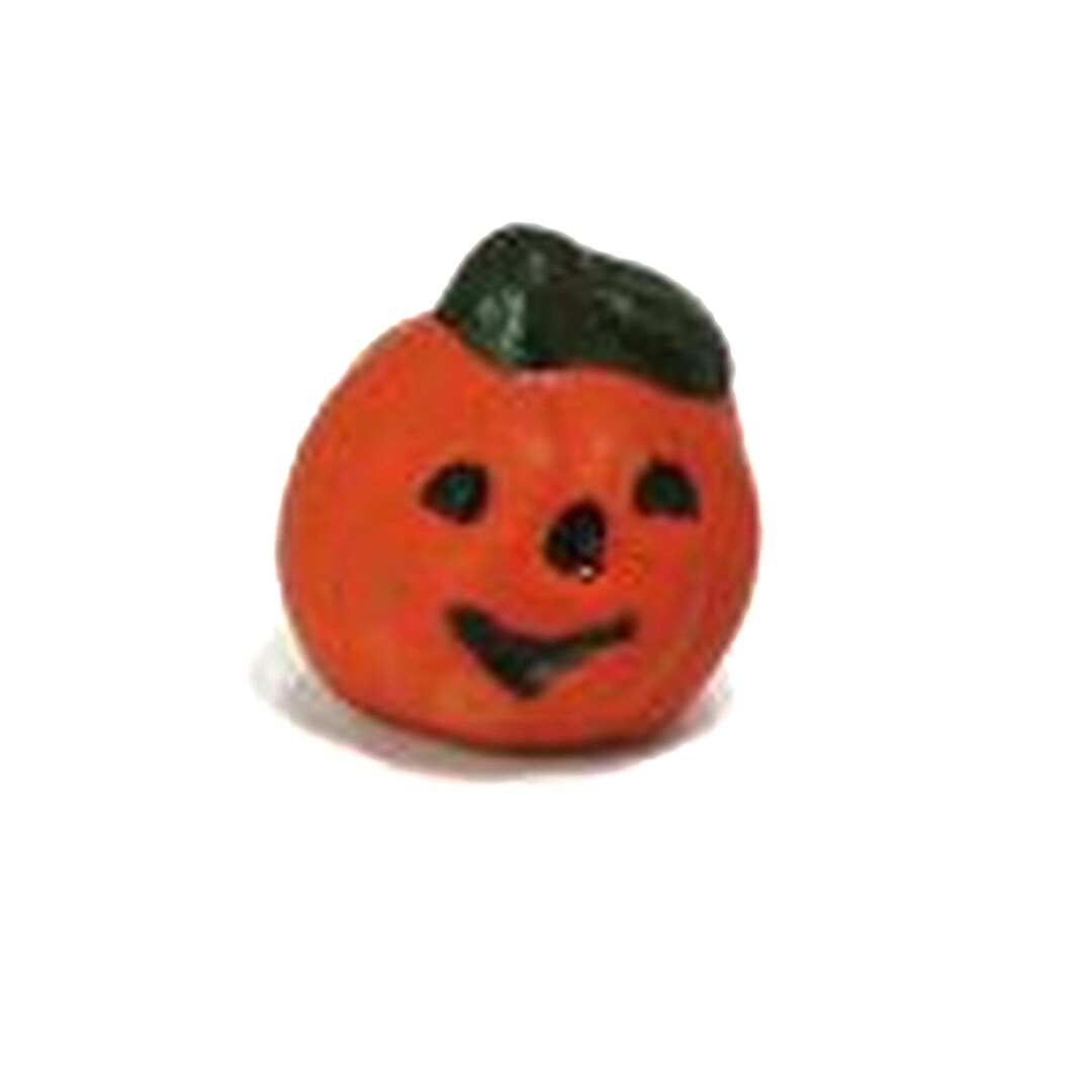 Dollhouse Miniature Hand Painted Ceramic Halloween Jack O Lantern - Etsy