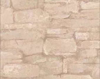 May include: A close-up of a beige stone wall with a rough texture. The stones are rectangular and vary in size, creating a natural, rustic appearance. The number "814" is in a white oval at the bottom.