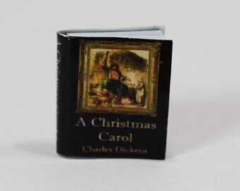 A Christmas Carol Miniature Book - Etsy