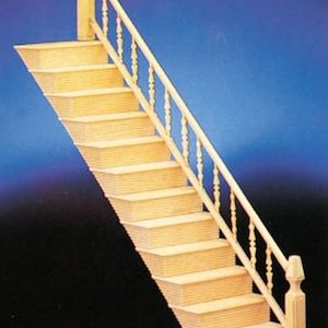 Dollhouse Miniature - Fancy Stair Kit by Handley House
