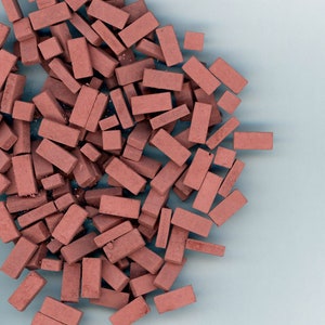 Dollhouse Miniature 325 Piece Common Red Brick by Andi Mini Brick