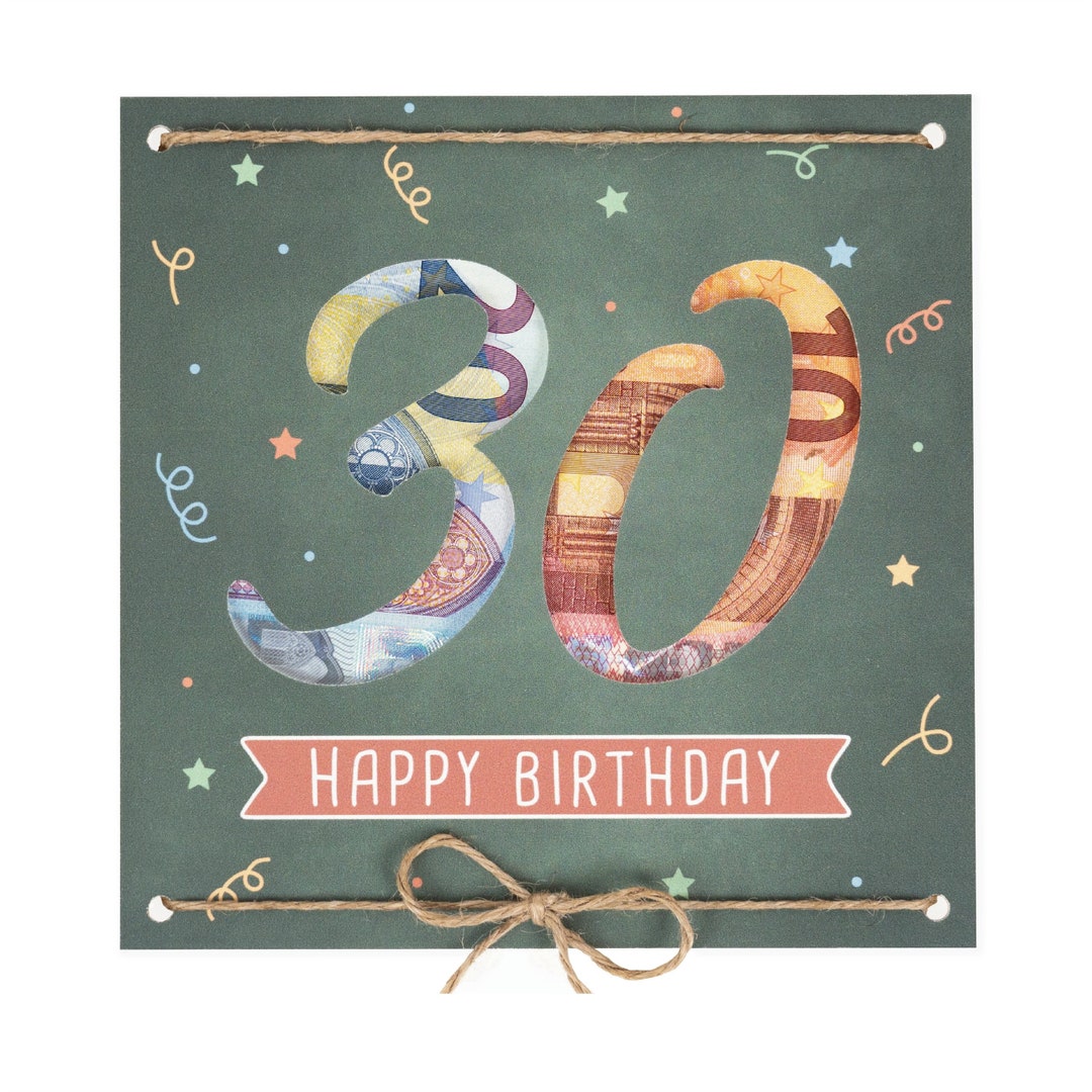 Geldgeschenk Geburtstag Geschenk 30. Geburtstag Geschenke für Frauen