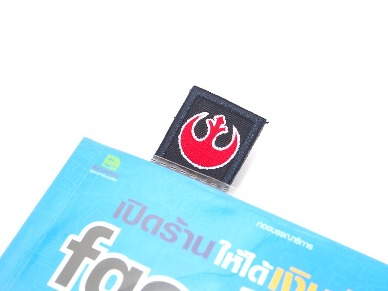 star wars rebel alliance jedi embroidered bookmark paper