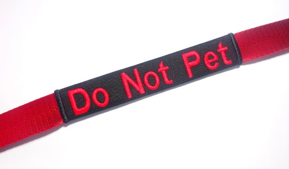 do not pet leash
