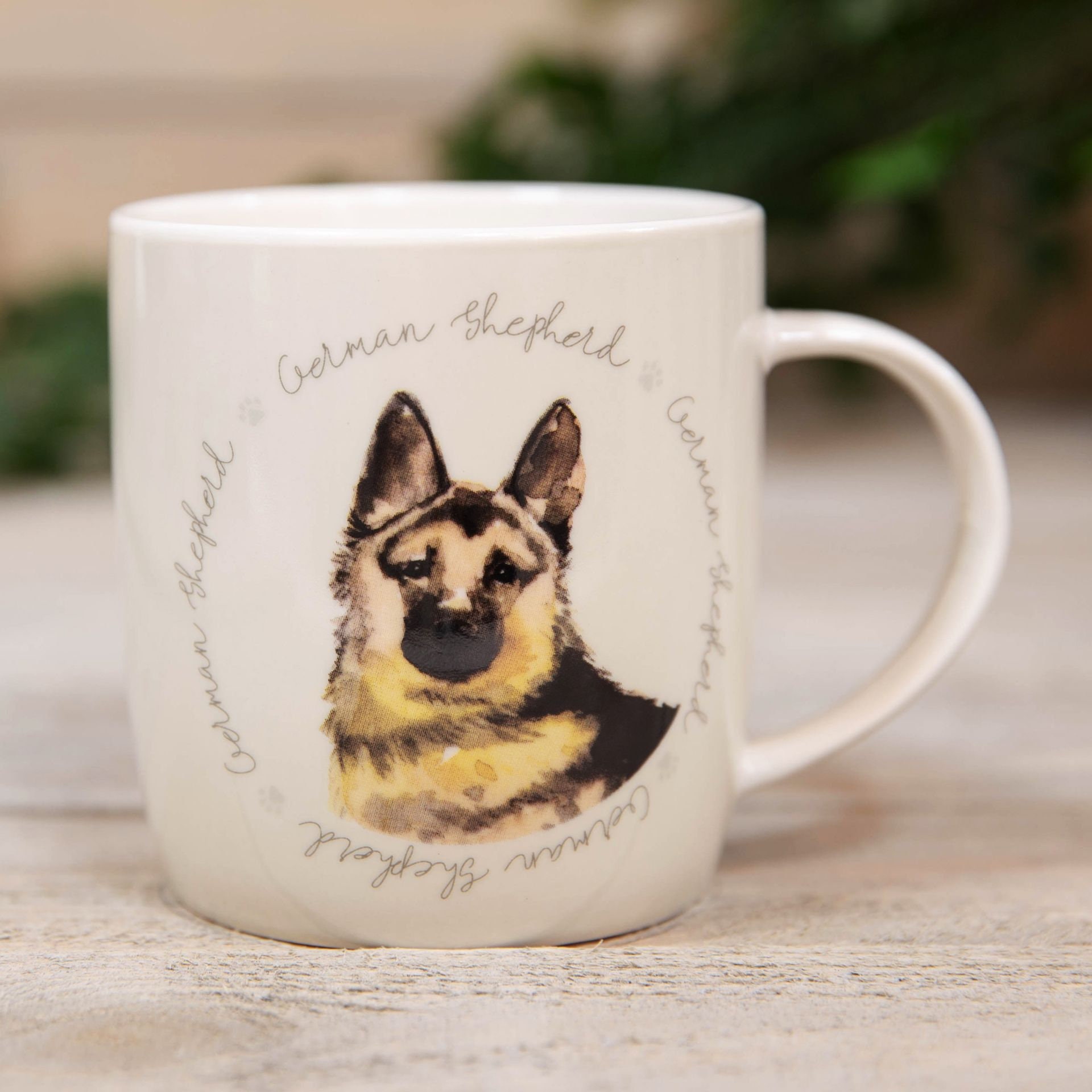 German Shepard Best of Breed Mug Dog Lover Gift Present For Alsatian Lover Chine Mug