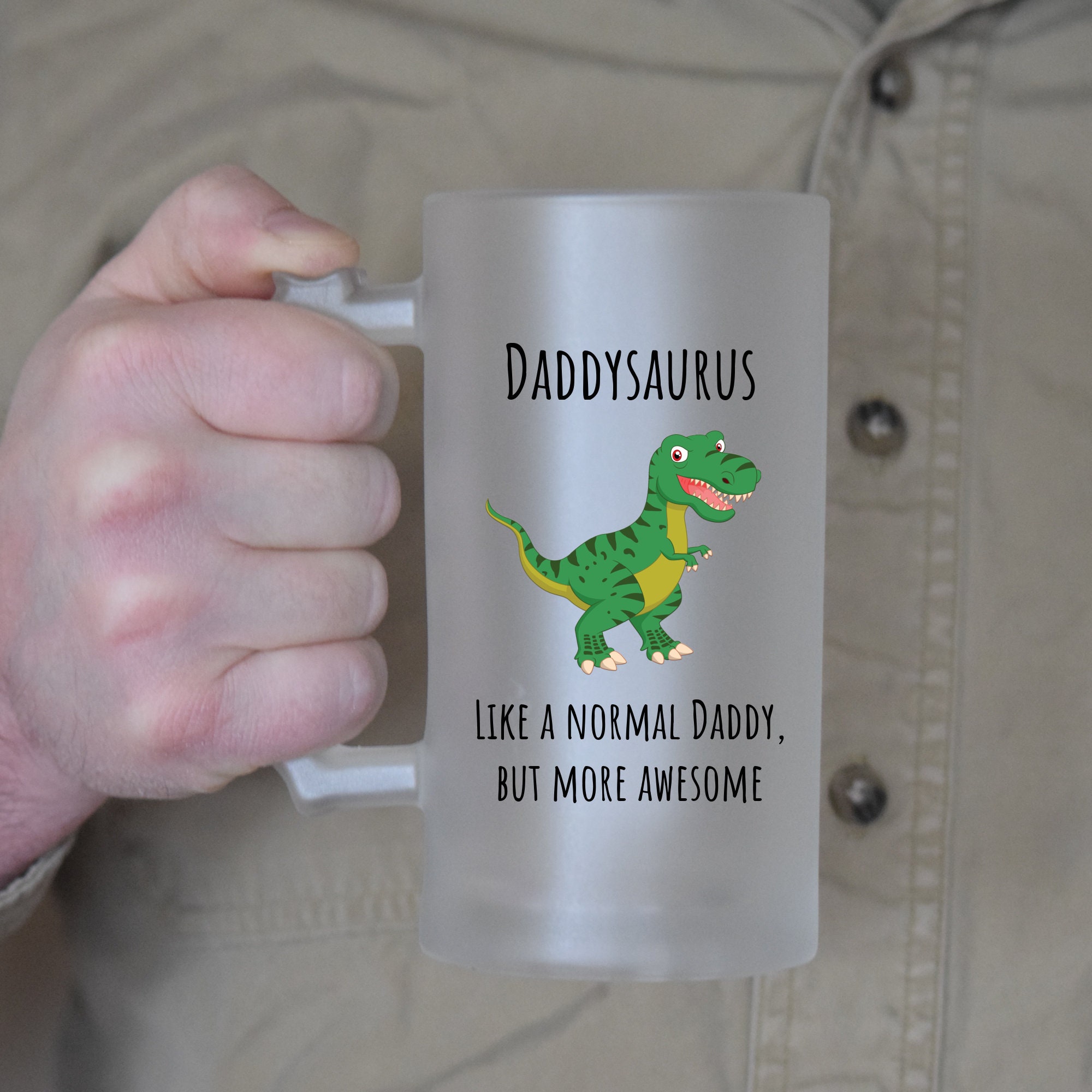 Daddybeer Stein Dinosaur Daddysaurus 