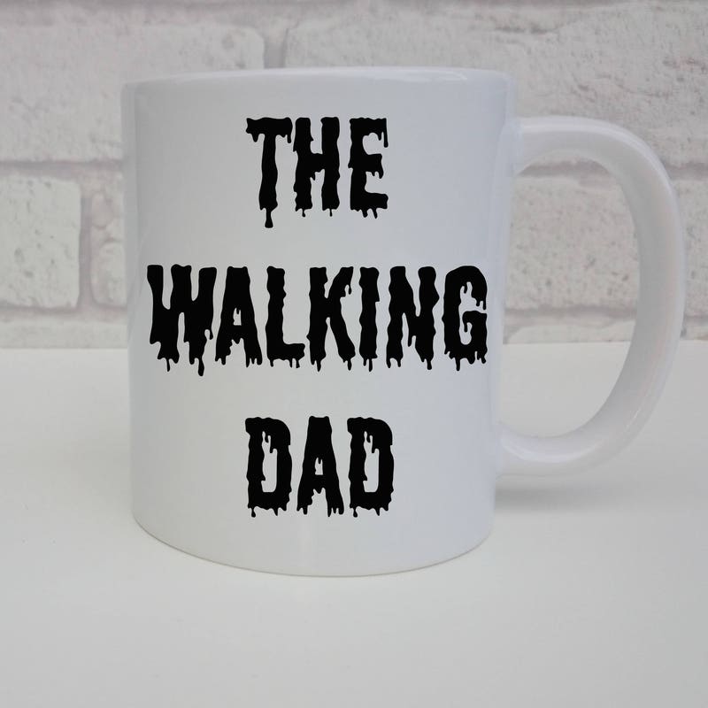 Mug Personnalisé Walking Dead - Tasse à Café 325 Ml - Céramique Blanche - Neuf