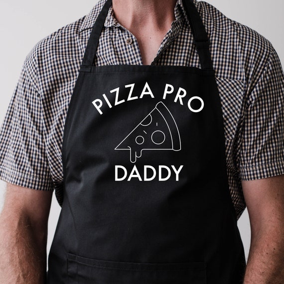 Pizza personnalisée pro Tablier, Cadeau pour papa, maman, oncle,  grand-père, pizzaïolo présent -  France