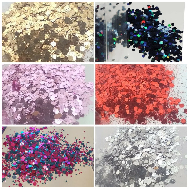 Glitter for Wax Melts Costmetic Grade Fine & Chunky Glitters Etsy