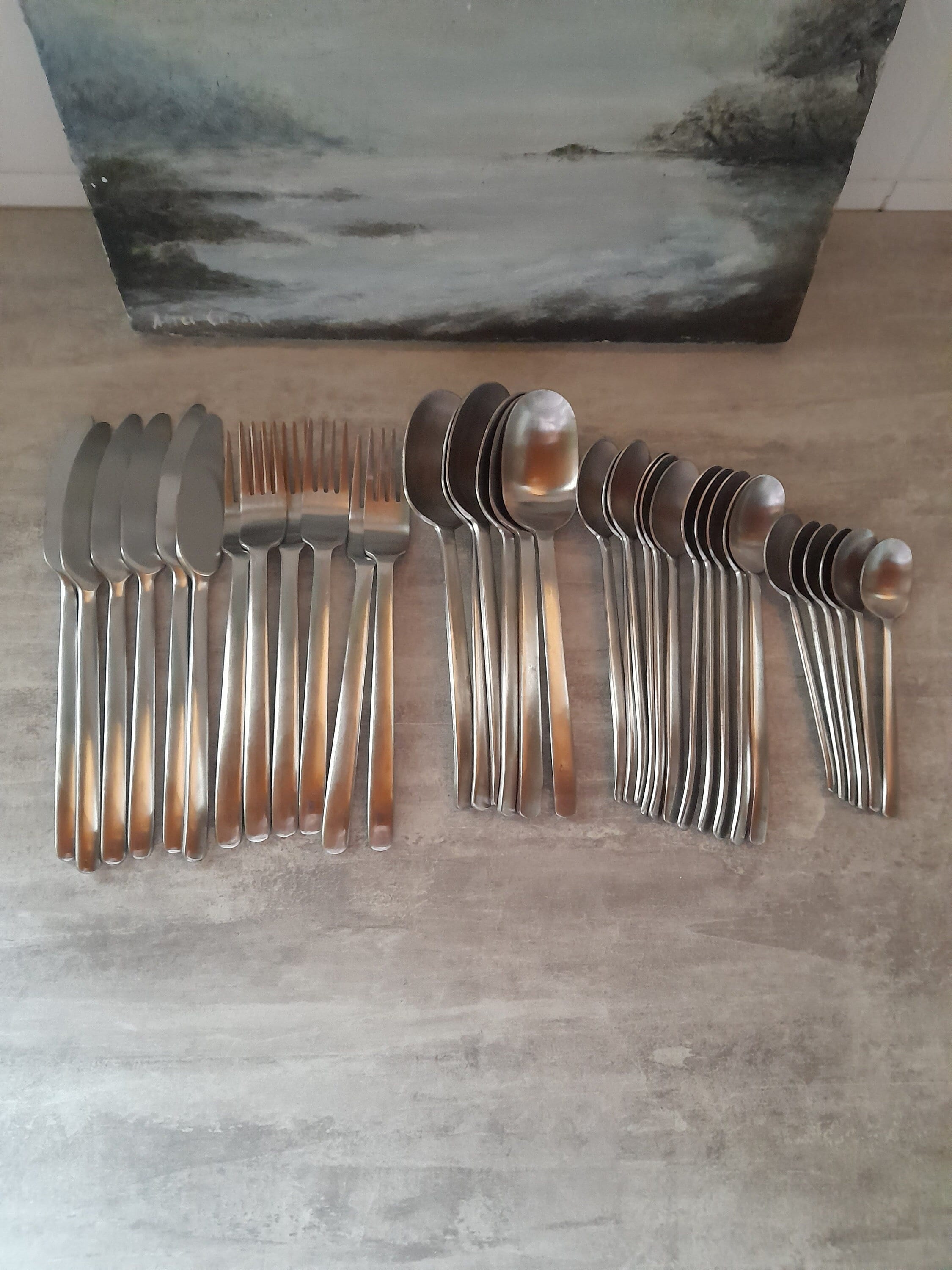 SKAUGUM チーク材 カトラリーセット 18点 SKAUGUM チーク材 カトラリーセット 18点 SKAUGUM NORWAY