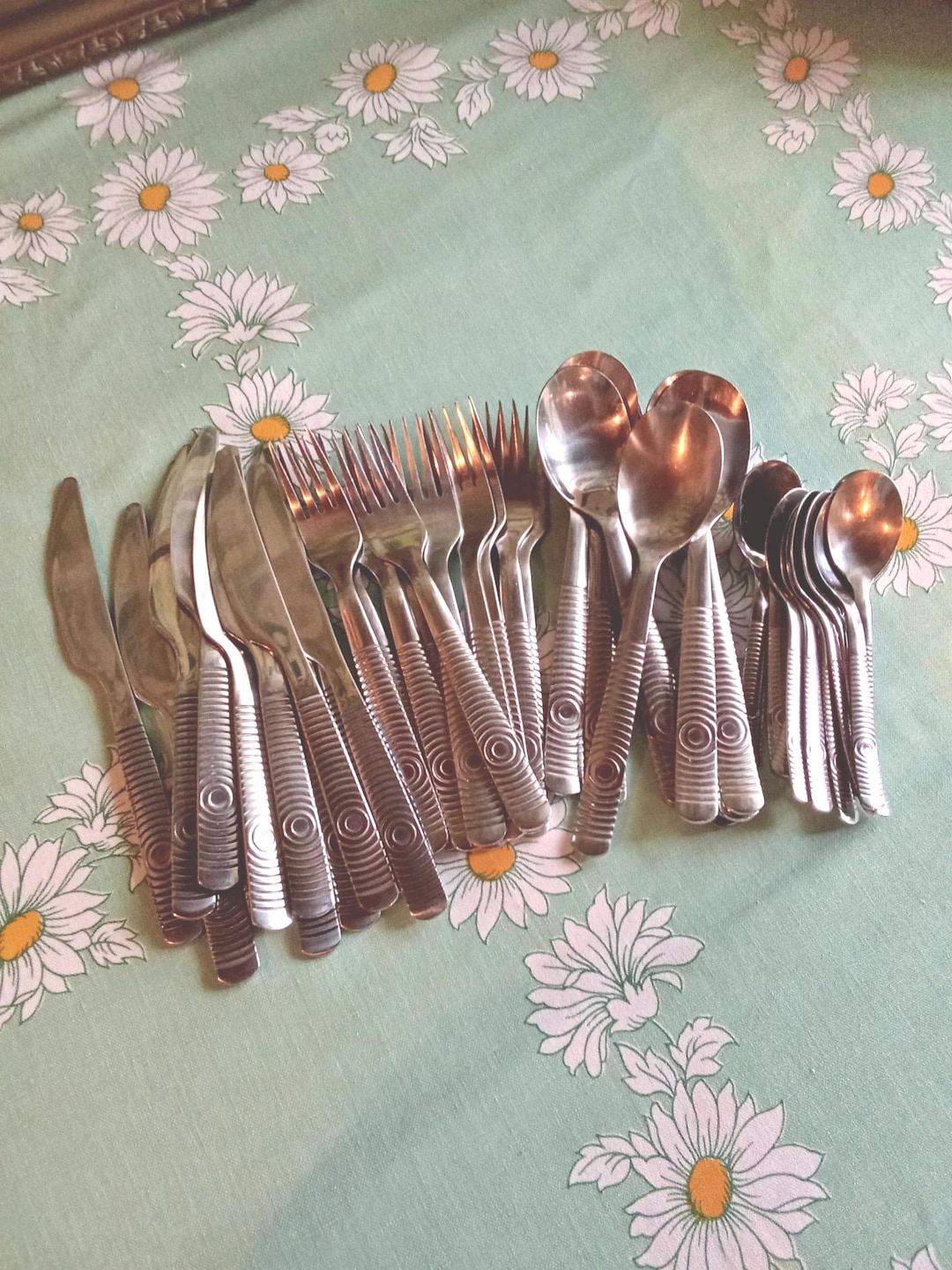 Ikea Vinjett Cutlery, Large Set 49 Pieces, Vintage 1980s, 12