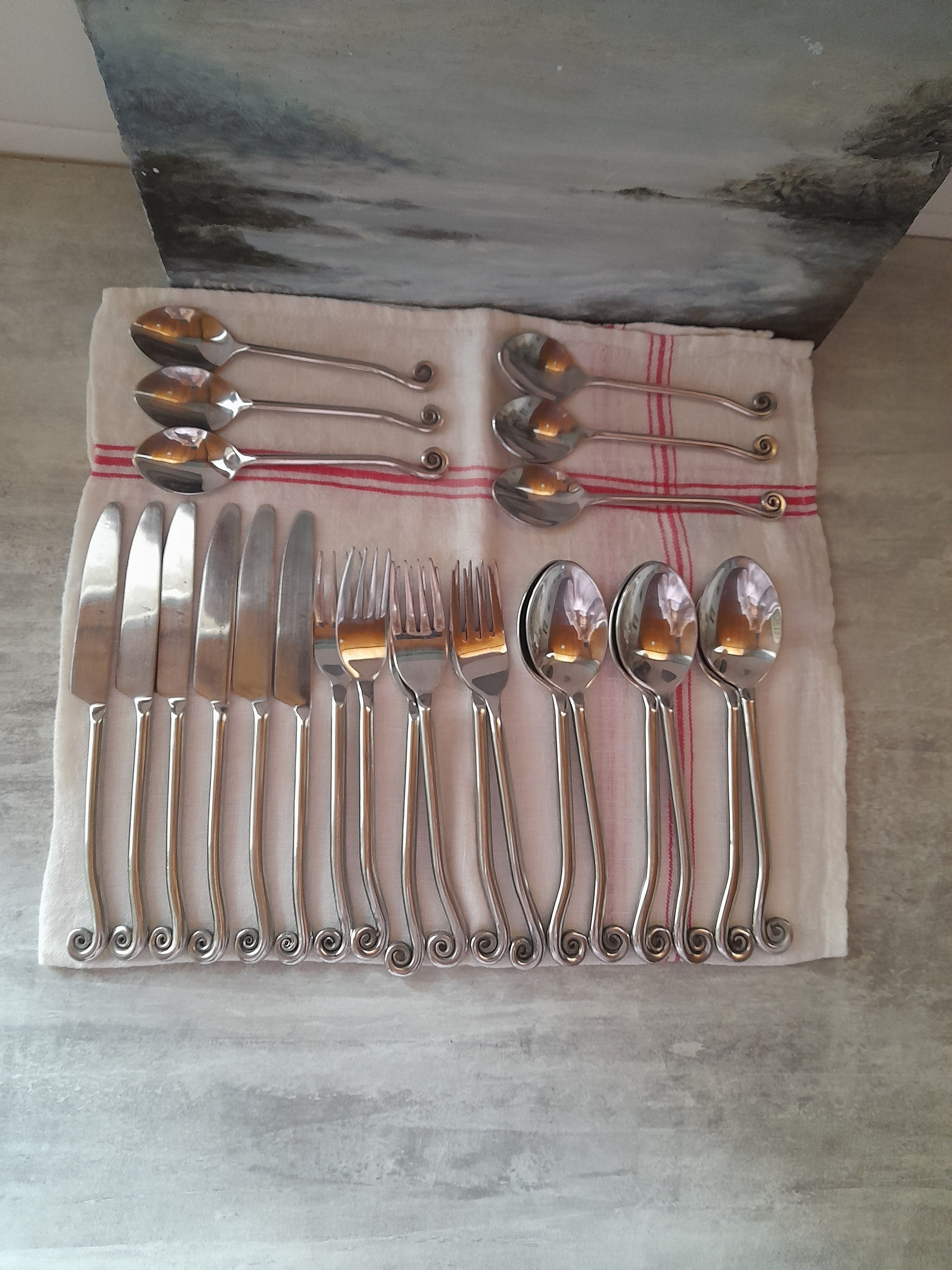 Set 2 Cucchiai Marmellata Windsor - Acciaio Inox 18/0, Design Elegante