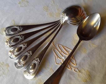 ⭐️Ela DENMARK 七宝焼き スプーン 6本セット STERLING925
